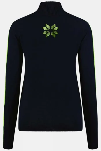 Discount Snow Finel Womens Over Arm Stripe Merino Jumper