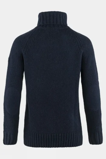 Sale Fjallraven Womens Ovik Cable Knit Roller Neck Jumper