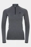 New Odlo Womens Performance Warm Eco Long Sleeve Zip Neck
