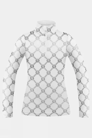 Best Poivre Blanc Womens Rebecca Monogram Half Zip Baselayer