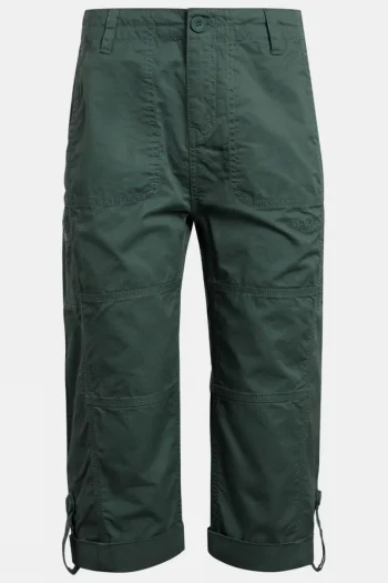 New Weird Fish Womens Salena Organic 3/4 Length Pants