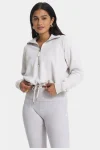 Discount Vuori Womens Sedona Half Zip Fleece Top