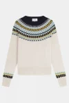 Online Brora Womens Supersoft Lambswool Folk Jumper
