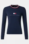 Clearance Rossignol Womens Tommy Hilfiger Crewneck Layer Top