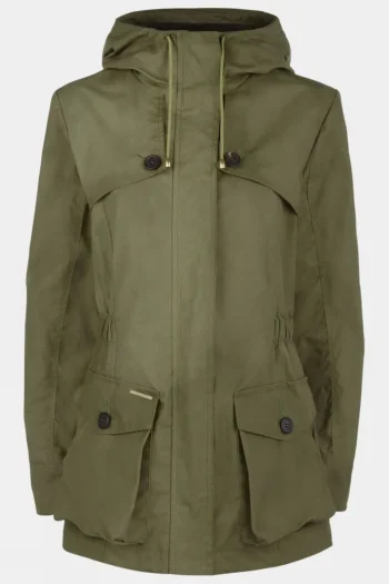 New Troy London Womens Wax Parka Jacket