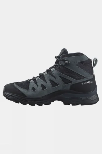Outlet Salomon Womens X Ward Leather Mid Gtx Boots